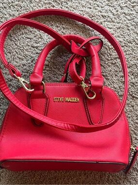 Red Steve Madden Bfaith Crossbody Purse
